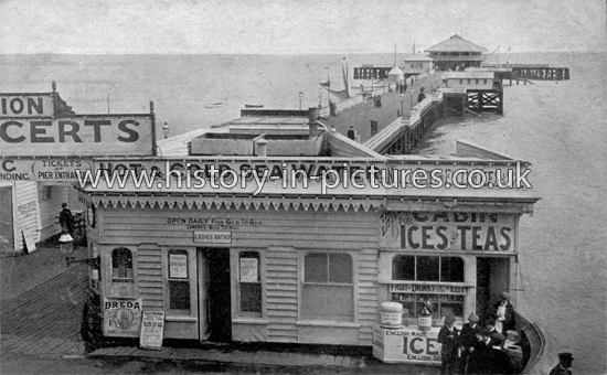 The Pier, Clacton on Sea, Essex. c.1909